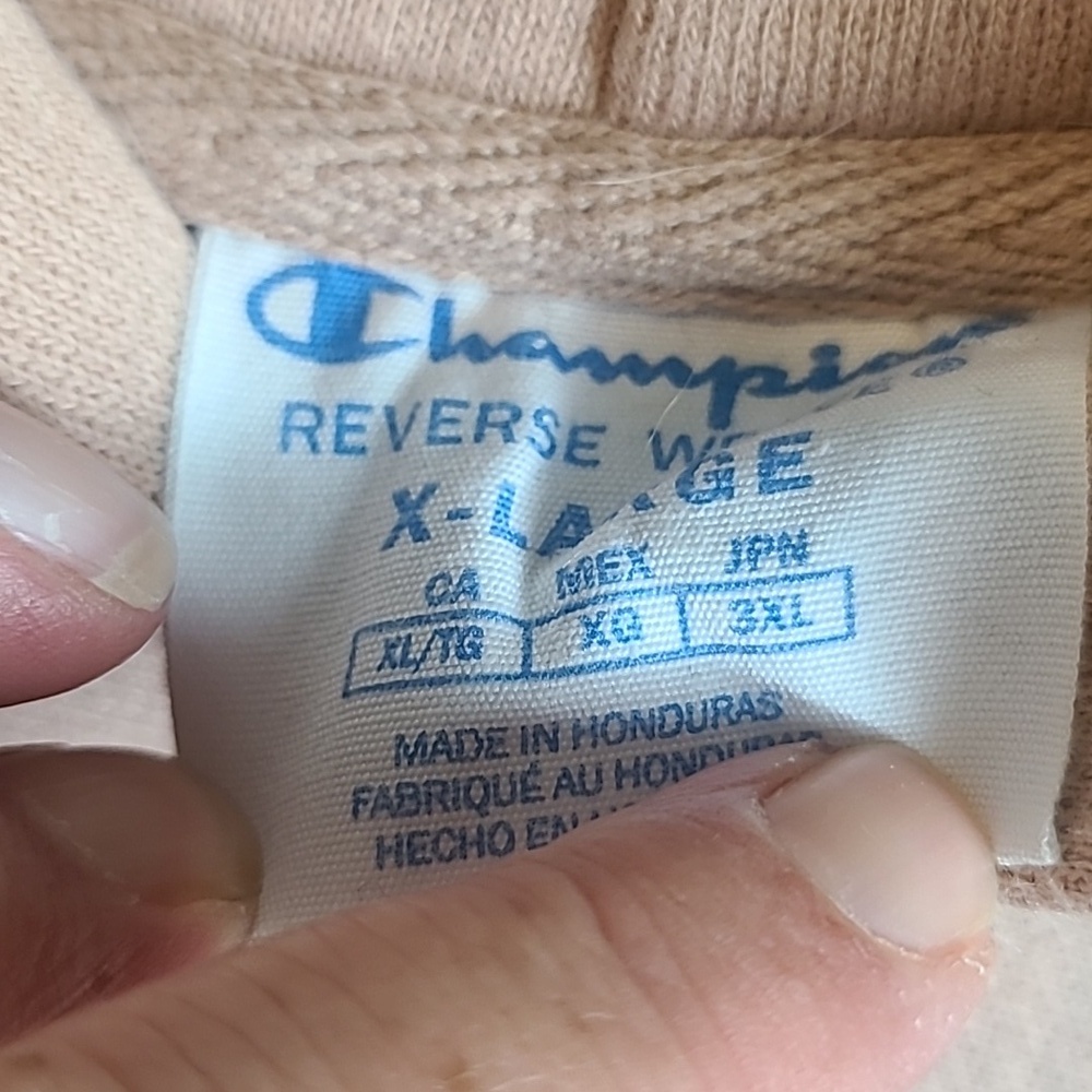Champion x Urban Outfitters Size LARGE Reverse Weave Hoodie Limited Edition - Picture 5 of 7